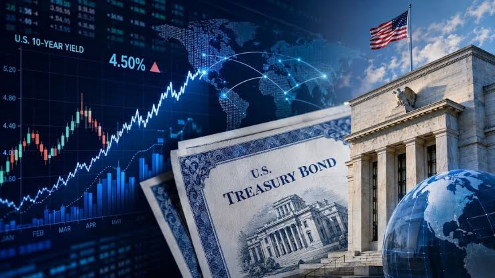 عوائد السندات الأميركية تتجاوز 5%.. لماذا عاد شبح الفائدة المرتفعة؟